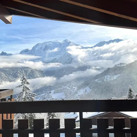 Balcon Face Au Montblanc Cosy Et Chaleureux Apartamento *