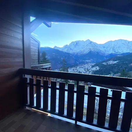 Balcon Face Au Montblanc Cosy Et Chaleureux * Saint-Gervais-les-Bains